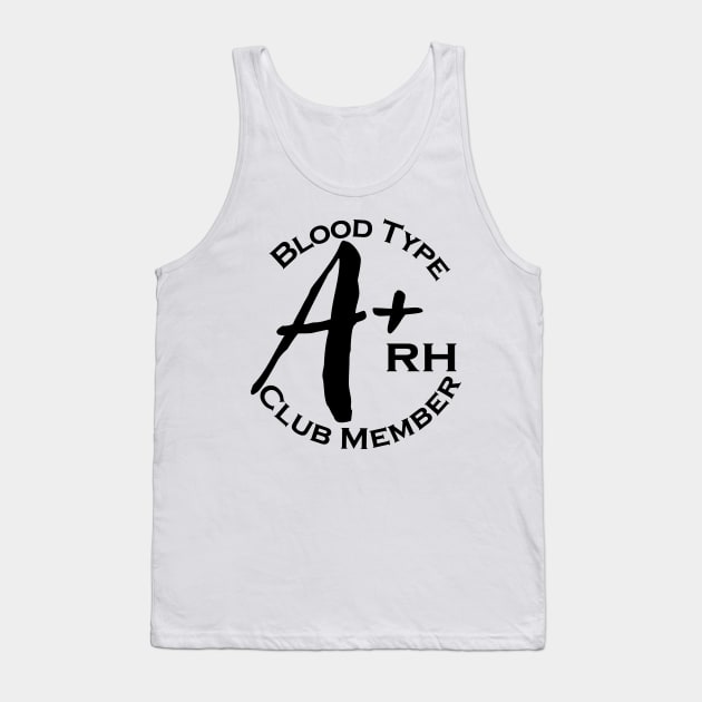 Blood type A plus club member Tank Top by Czajnikolandia